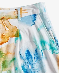 I.n.c. International Concepts Women's High-Rise Pleated Bermuda Shorts, Macy's Exclusive