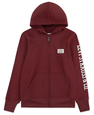 Levi's Boys 8-20 Full Zip Hooded Sweatshirt