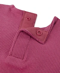 Nike Baby Girls 3-Piece Ribbed Bow Bodysuit Boxed Set