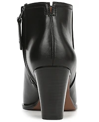 Franco Sarto Women's Josiah Pointed Toe Zip Short Boots