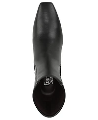 Franco Sarto Women's Tarrin Square Toe Zip Short Boots