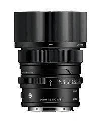 Sigma 50mm f/2 Dg Contemporary Lens for L Mount, Black