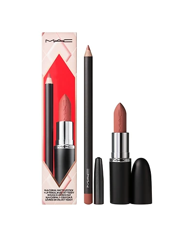 Mac 2-Pc. Topsy-Teddy Lip Gift Set