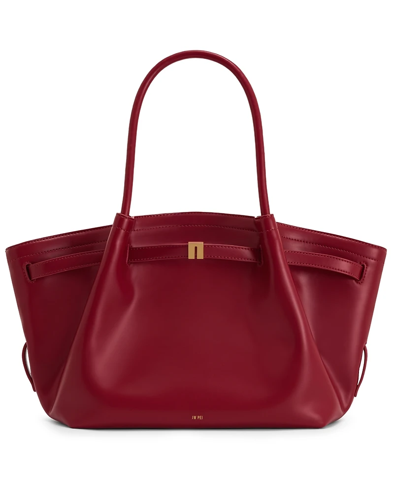 Jw Pei Hana Medium Suede Tote Bag