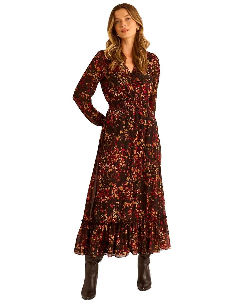 Sam & Jess Women's Printed Maxi Dress