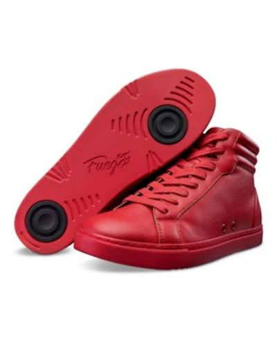 Little Kids Red High Top Sneaker