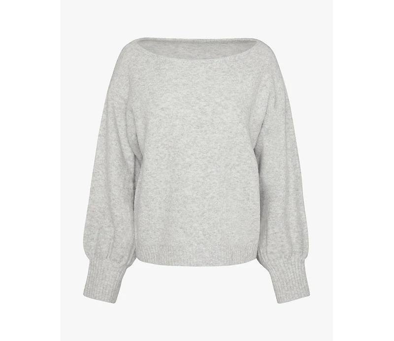 WeWoreWhat Women's Off The Shoulder Balloon Sleeve Sweater