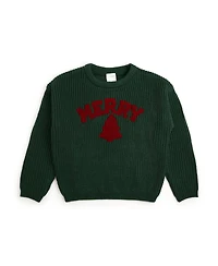 Sweet Wink Little and Big Boys Merry Patch Christmas Knit Sweater