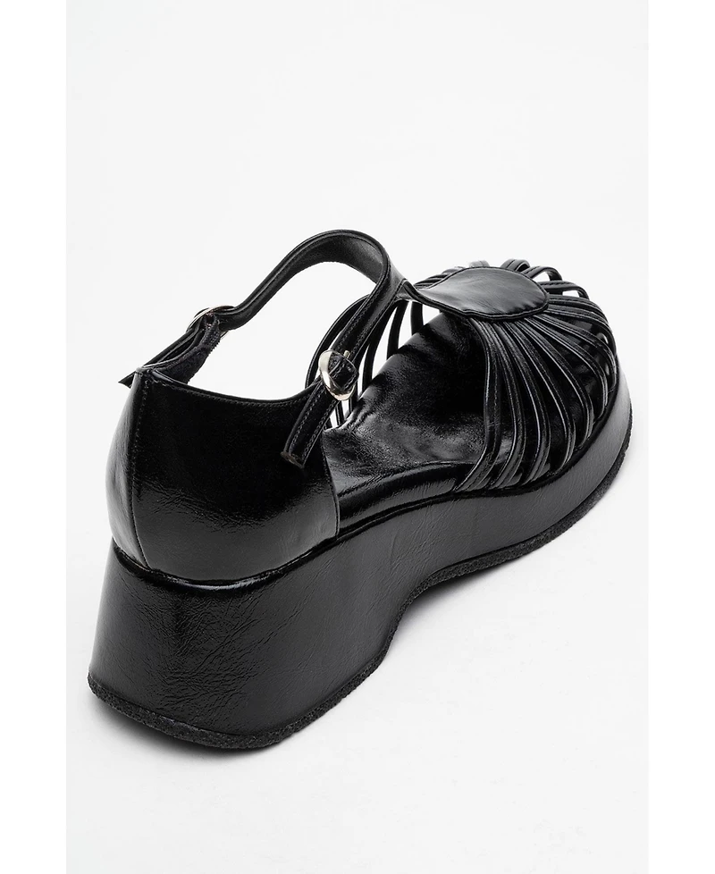 Prologue Shoes Aniel Platform Wedge Sandal (Women)
