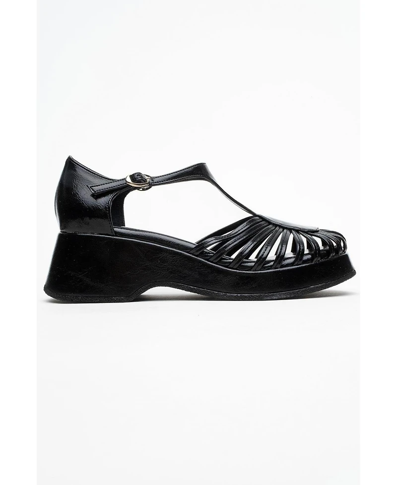 Prologue Shoes Aniel Platform Wedge Sandal (Women)