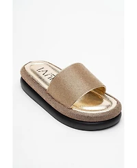 Prologue Shoes Oeste Rhinestone Platform Sandal (Women)