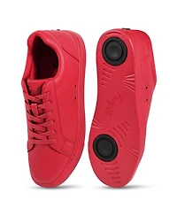 Women's Red Low-top Sneaker