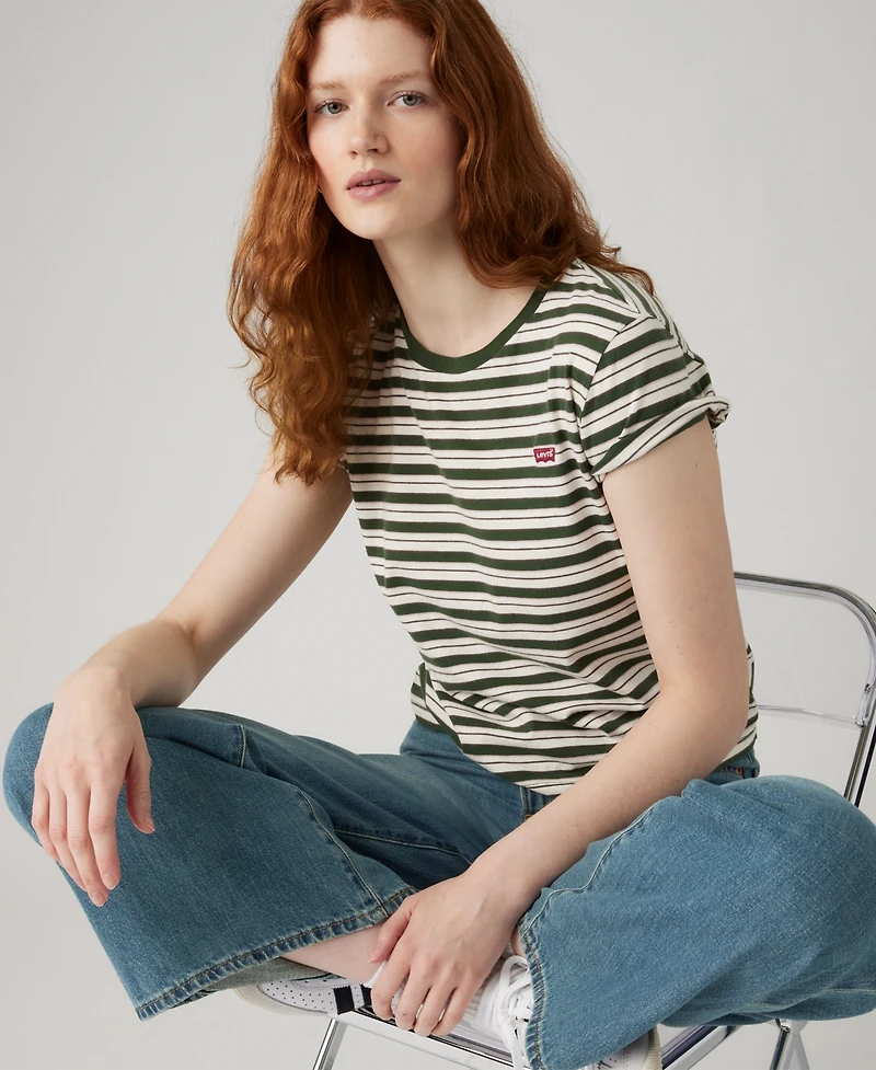 Levi's Women's The Perfect Crewneck Cotton T-Shirt