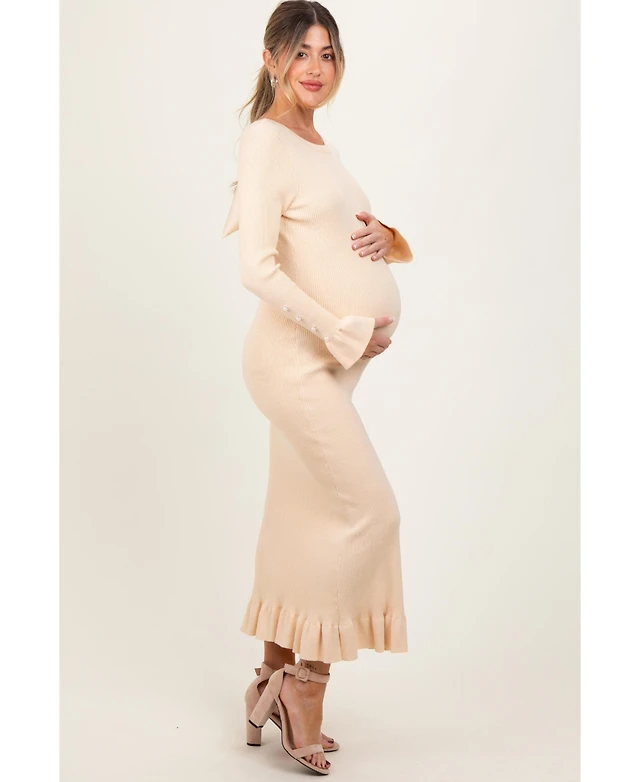 Abercrombie & Fitch The A&F Emerson Drama Bow-Back Maxi Dress | Arden Fair Abercrombie & Fitch The A&F Emerson Drama Bow-Back Maxi Dress | Arden Fair