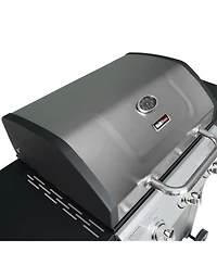 Grill Boss 27,000 Btu 3 Burner Propane Gas Grill w/Wheels, Cover, & Side Shelves