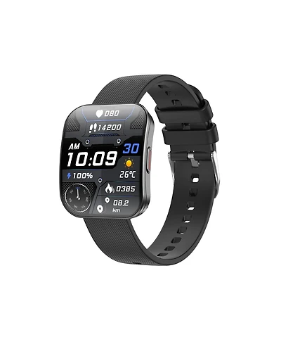 Ruxing Smart 1.85" Amoled Curved Screen Smart Watch Multifunctional With Bluetooth Voice Calling, Health, Sport Modes, IP68 for Women Men