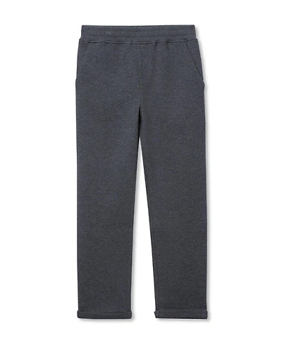 Lands' End Boys Iron Knee Texture Knit Pants