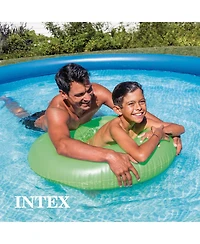 Intex Easy Set 10 Foot x 30 Inch Above Ground Inflatable Round Swimming Pool