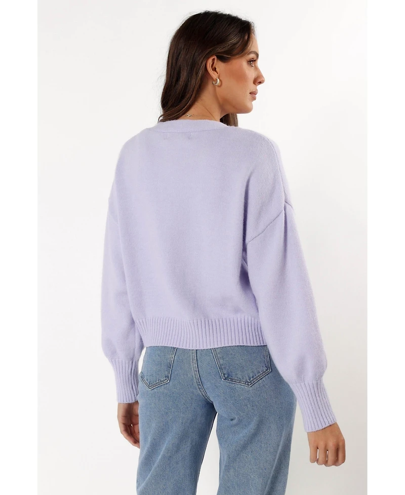 Petal and Pup Women's Isabel Button Front Cardigan