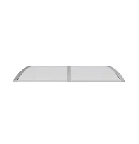 Door Canopy Grey Polycarbonate, Abs, Aluminum Standard Durable