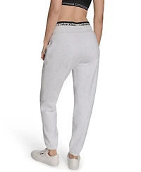 Calvin Klein Women's Performance Logo Stripe Jogger Sweatpants