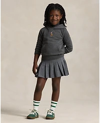 Polo Ralph Lauren Girls 2T-6X Big Pony Long Sleeves Hoodie