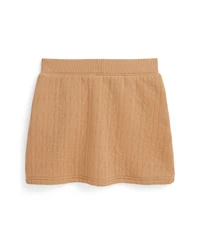 Polo Ralph Lauren Girls 7-16 Quilted Cable-Motif Skirt