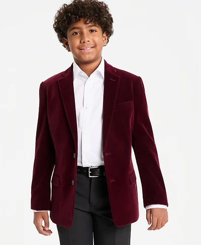 Tommy Hilfiger Little & Big Boys Velvet Sport Coat