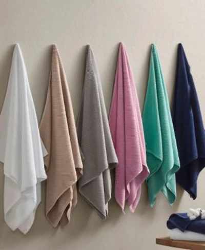 Madison Park Diagonal Ribbed Cotton Towel
