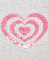 Epic Threads Girls 5-20 Heart Sequin Sweatshirt, Macy's Exclusive