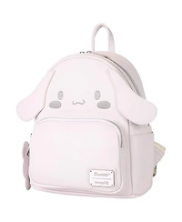 Hello Kitty Loungefly Sanrio White Cinnamoroll Mini Faux Leather Backpack with front Pocket