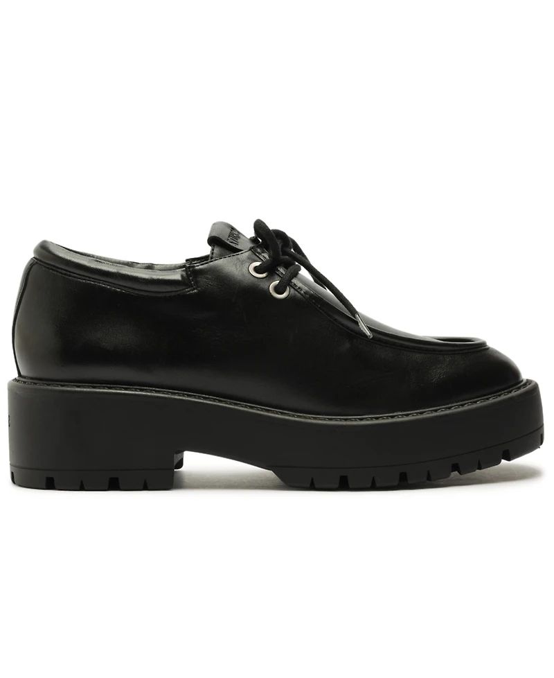 Schutz Women's Cia Oxford Lug Round Toe Loafers