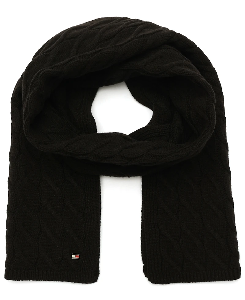 Tommy Hilfiger Men's Wide Cable Scarf