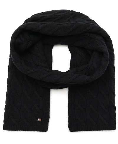 Tommy Hilfiger Men's Wide Cable Scarf