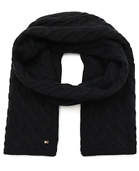 Tommy Hilfiger Men's Wide Cable Scarf