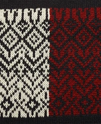 Tommy Hilfiger Men's Bird's Eye Fair Isle Scarf