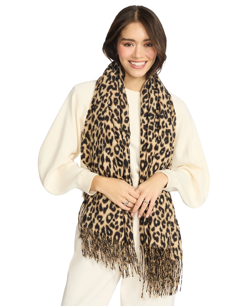 Steve Madden Women's Animal Print Scarf