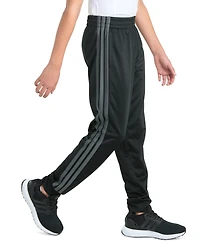 adidas Big Boys 8-20 Elastic-Waistband 3-Stipe Tricot Jogger Pants