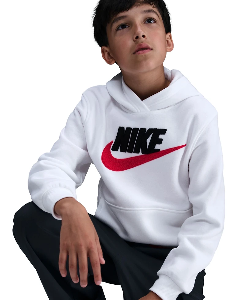 Nike Big Kids 8-20 Sportswear Club Fleece Hoodie