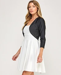 City Studios Juniors' 3/4-Sleeves Bolero