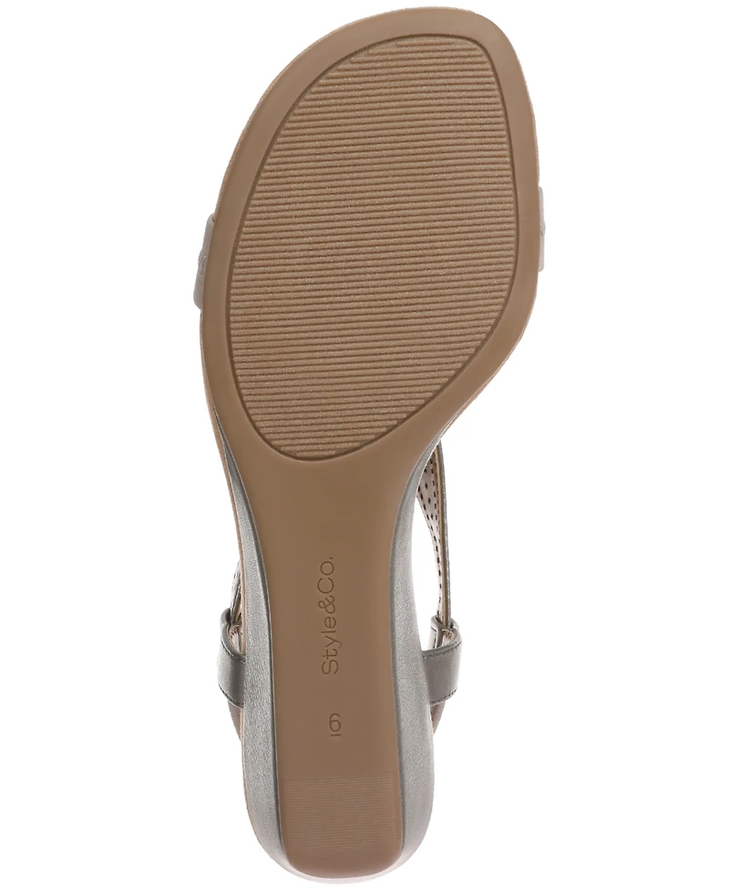 Style & Co Women's Step N Flex Vacanzaa Wedge Sandals, Created for Macy's