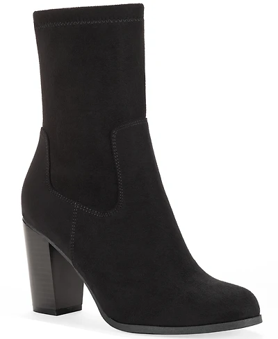 Style & Co Women's Anitaa Stretch Regular Calf Booties, Macy's Exclusive