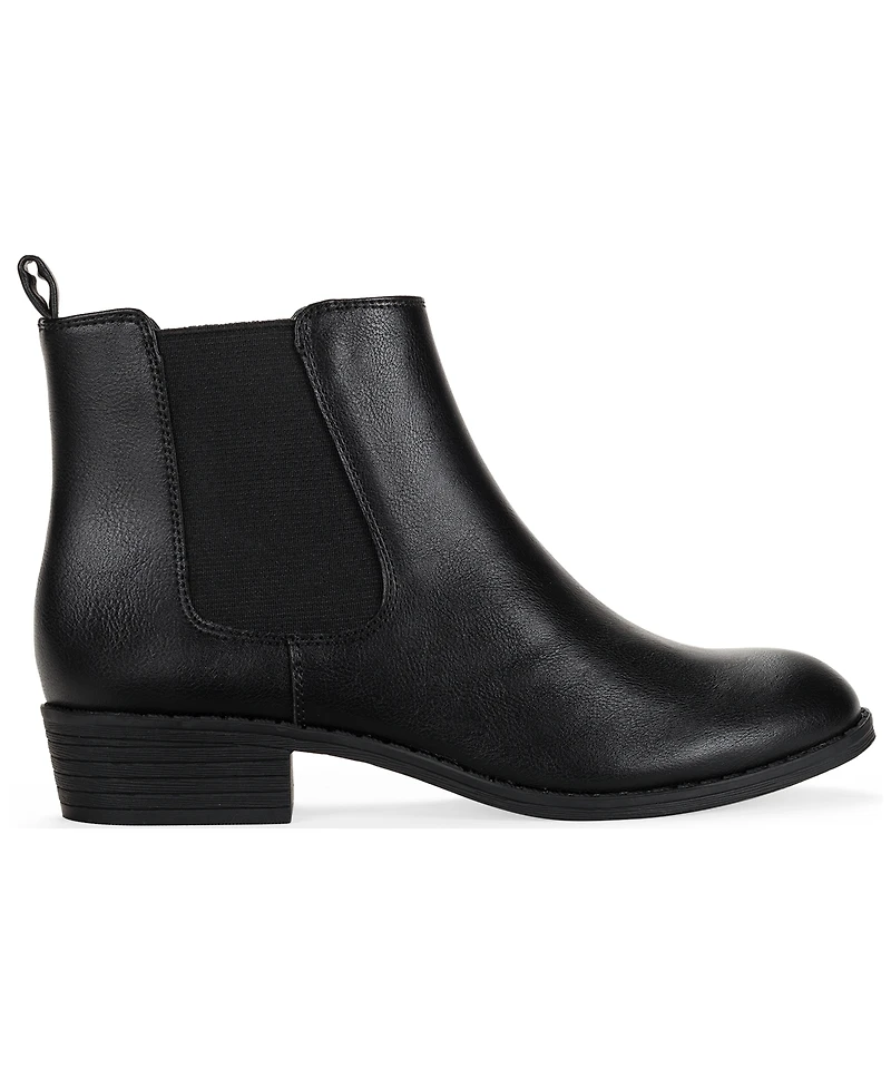 Style & Co Women's Charlyy Gore Block Heel Booties, Macy's Exclusive