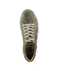 Spring Step Jamia Relife Water-Resistant Sneakers with Dual Zipper Closure and Shock-Absorbing Sole