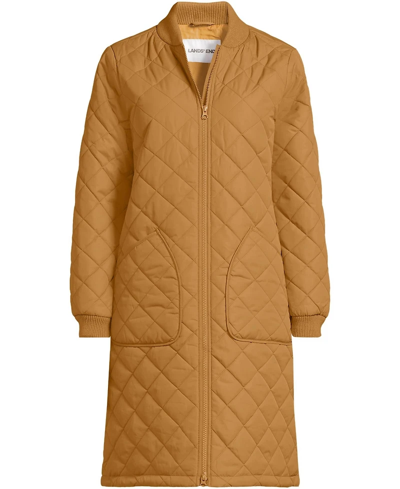 Lands' End Women's FeatherFree Insulated Bomber Coat