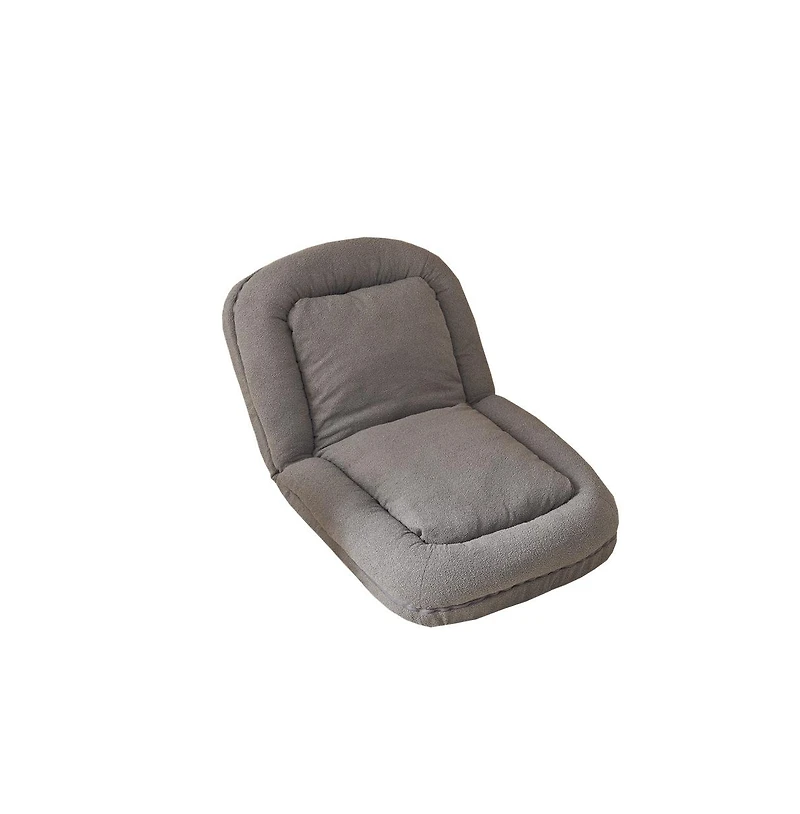 Cesicia Triple Fold-Down Sofa Adjustable Recliner with Thick Mattress for Multifunctional Use