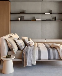 Boss Home Modernist Stripe Luminous Duvet Cover, King