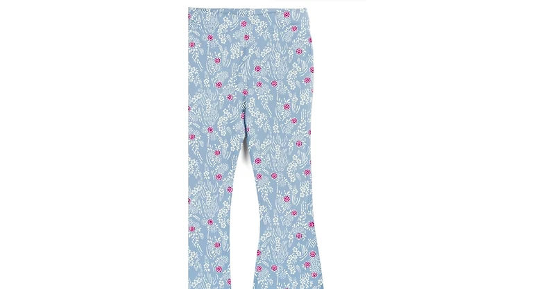 Mightly Girls Fair Trade Organic Cotton Flare Leggings Yoga Pant