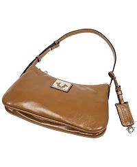 True Religion Crinkle Finish Shoulder Bag