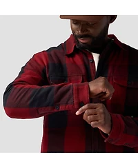 Backcountry Men's Venture Pile-Fleece Lined Flannel Shirt Jacket-